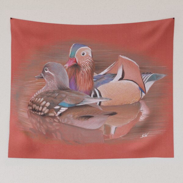 Item preview, Mandarin Ducks designed and sold by SandraWarmerdam.