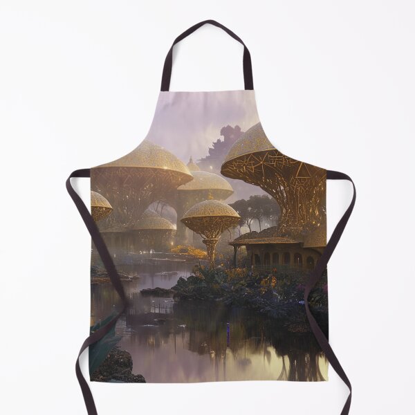 Item preview, Gilded Mire: The Whispering Domes of Twilight Haven designed and sold by bloorose.