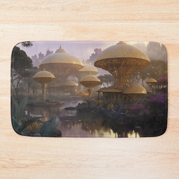 Item preview, Gilded Mire: The Whispering Domes of Twilight Haven designed and sold by bloorose.