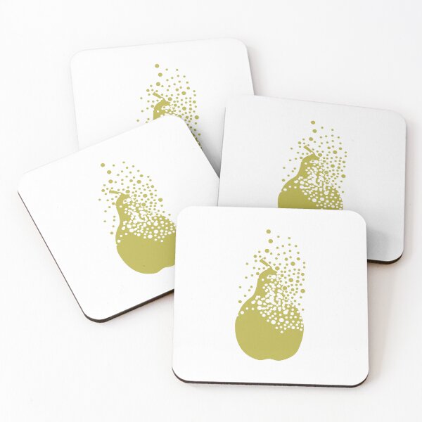 Item preview, Pear dispersing into a cloud of bubbles. designed and sold by DesignWiseTeam.