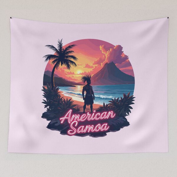 Item preview, Ocean and Adventure in American Samoa designed and sold by Honu2025.