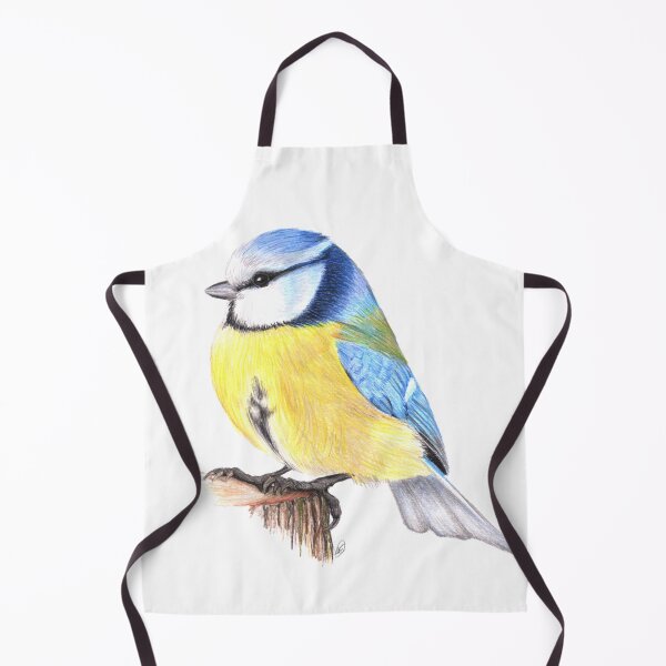 Item preview, Blue Tit on Trunk designed and sold by SandraWarmerdam.