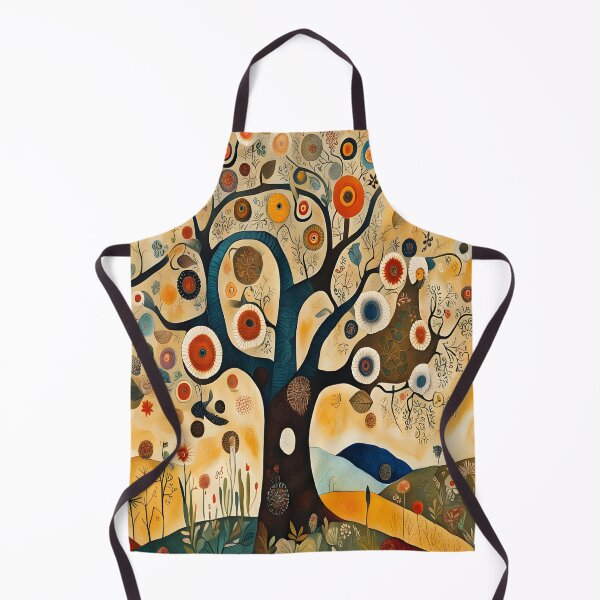 Item preview, Baobab and Flowers in Earth Tones designed and sold by artedamensagem.