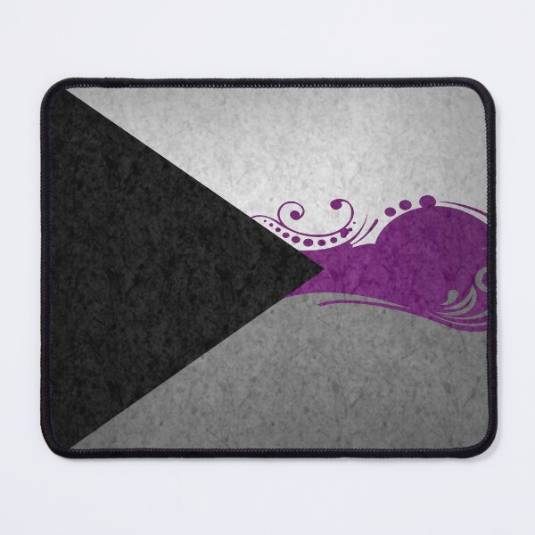 Item preview, Fancy Swooped and Swirled Demisexual Pride Flag Background designed and sold by LiveLoudGraphic.