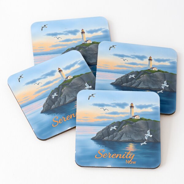 Item preview, Serene Cliffside Lighthouse designed and sold by Shirtastically.