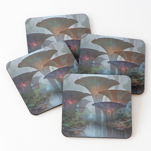 Item preview, Umbra Flora: The Whispering Bloom in the Gloaming Mire designed and sold by bloorose.
