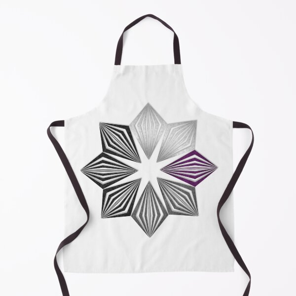 Item preview, Demisexual Pride Flag Colored Geometric Starburst designed and sold by LiveLoudGraphic.