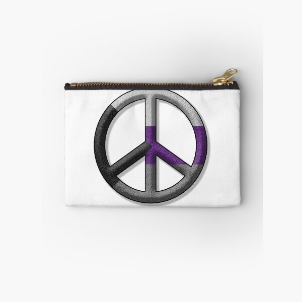 Item preview, Peace Pride design in Demisexual pride flag colors designed and sold by LiveLoudGraphic.