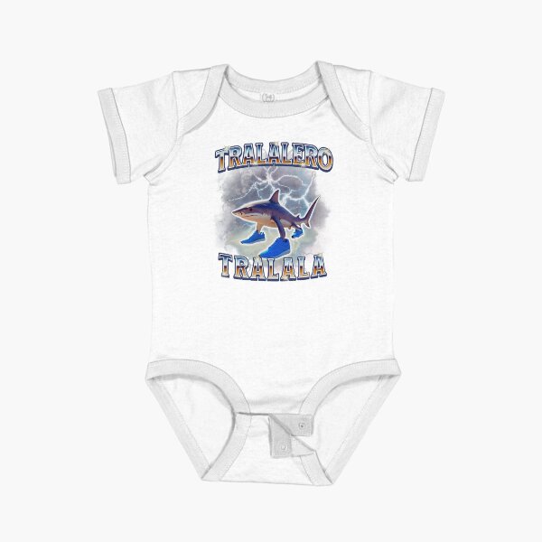 Item preview, Tralalero Tralala Funny Meme Shark Retro Bootleg Memes designed and sold by inkygreenshop.