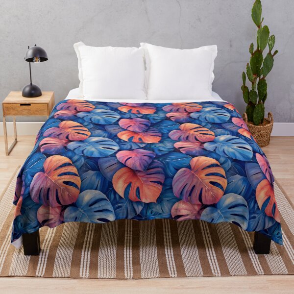Item preview, Arte colorido con hojas de monstera designed and sold by NTGUILTY.