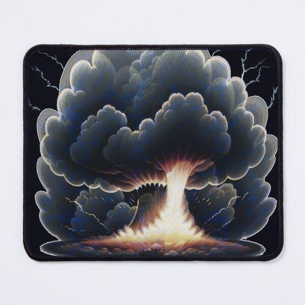 Item preview, Nuclear Bomb Mushroom Cloud designed and sold by AuroraXGreen.