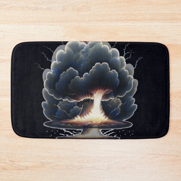 Item preview, Nuclear Bomb Mushroom Cloud designed and sold by AuroraXGreen.