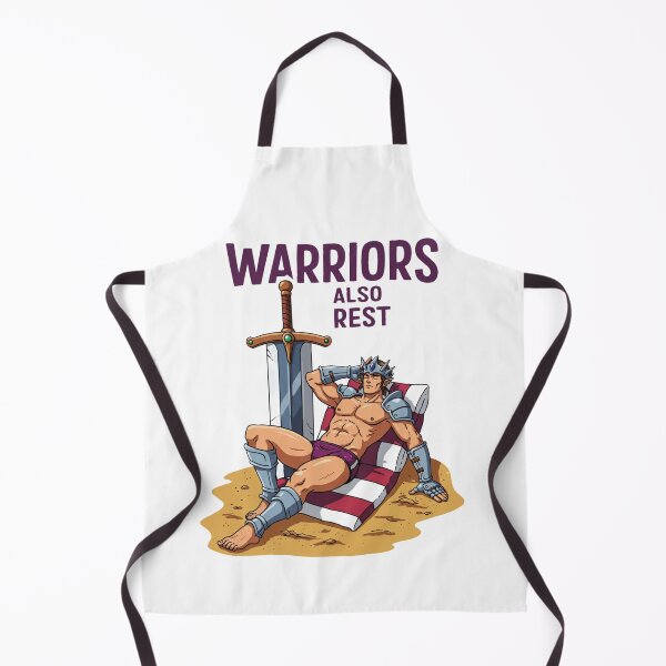 Item preview, Warrior Resting on the Beach, Warriors also rest designed and sold by JonelleTshirts.