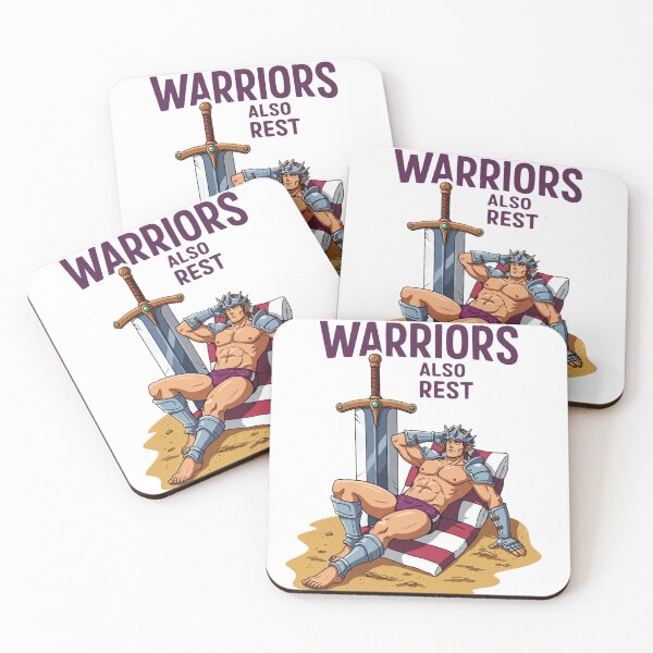 Item preview, Warrior Resting on the Beach, Warriors also rest designed and sold by JonelleTshirts.