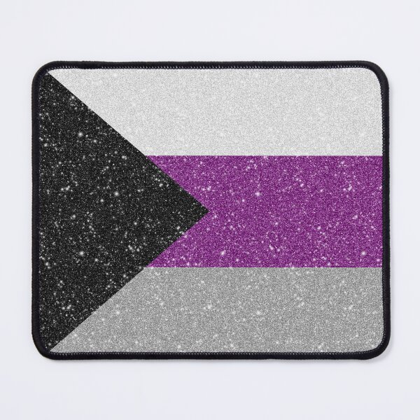 Item preview, Faux Glitter Demisexual Pride Flag Background designed and sold by LiveLoudGraphic.