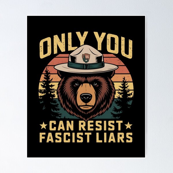 Item preview, Only You Can Resist Fascist Liars designed and sold by AniArtPL.