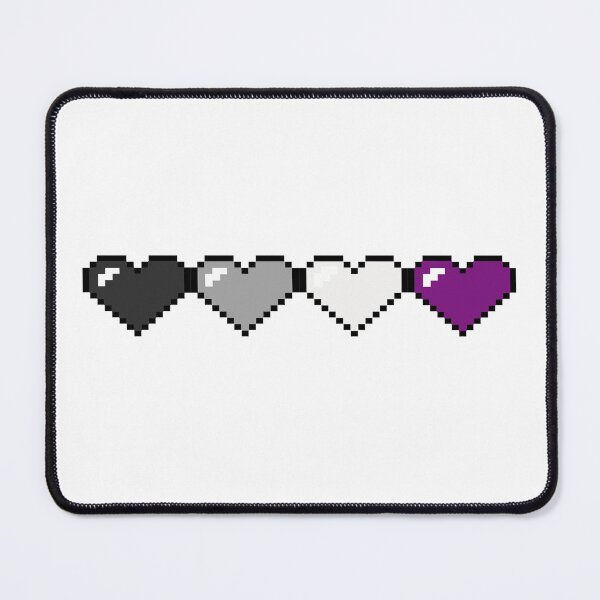 Item preview, Pixel hearts ace pride designed and sold by MahouBoyStudios.