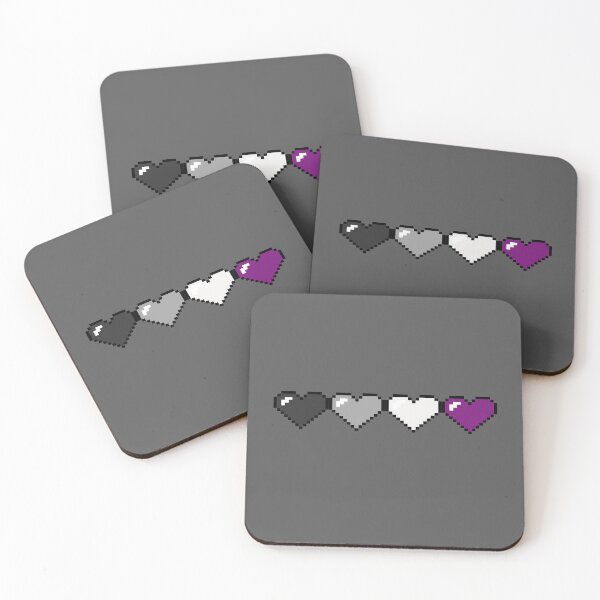 Item preview, Pixel hearts ace pride designed and sold by MahouBoyStudios.