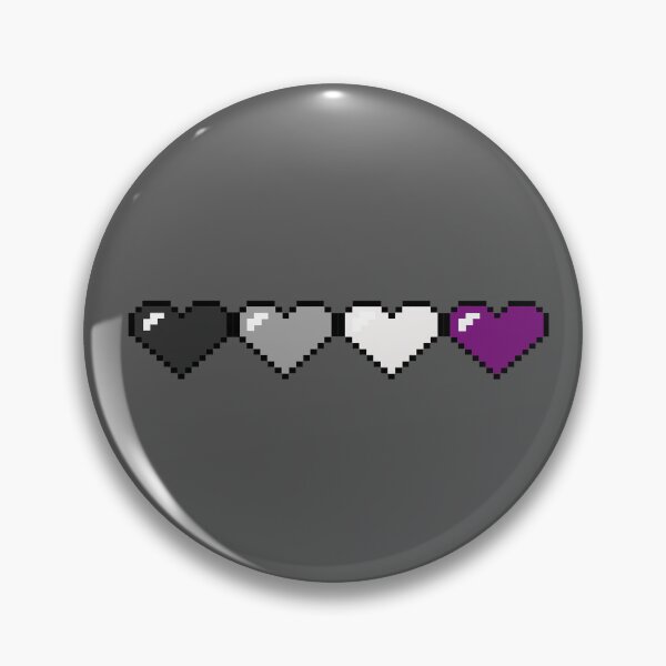 Item preview, Pixel hearts ace pride designed and sold by MahouBoyStudios.