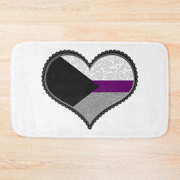 Item preview, Demisexual Decorative Heart in Pride Flag Colors designed and sold by LiveLoudGraphic.