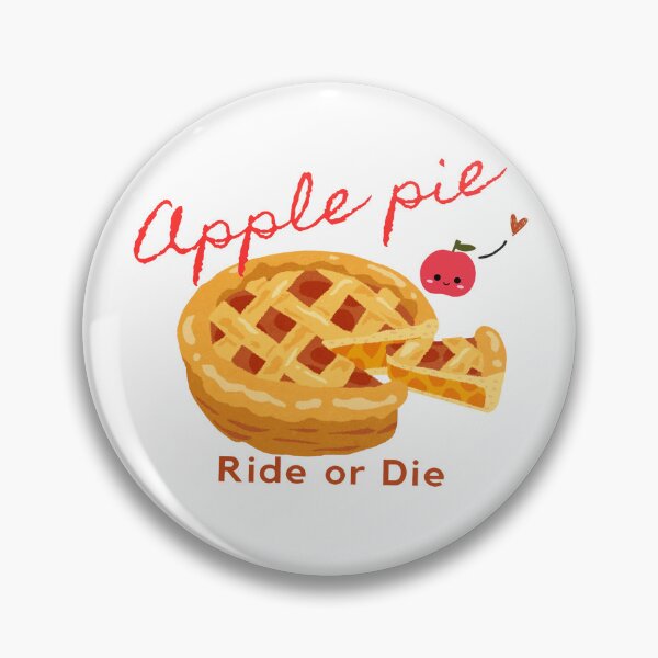 Item preview, Apple pie, ride or die! kawaii apple designed and sold by MahouBoyStudios.