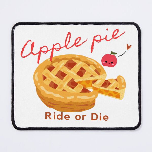 Item preview, Apple pie, ride or die! kawaii apple designed and sold by MahouBoyStudios.
