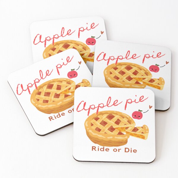 Item preview, Apple pie, ride or die! kawaii apple designed and sold by MahouBoyStudios.