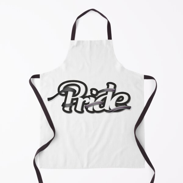 Item preview, Demisexual pride flag colored ribbon wrapped around the letters of the word PRIDE designed and sold by LiveLoudGraphic.