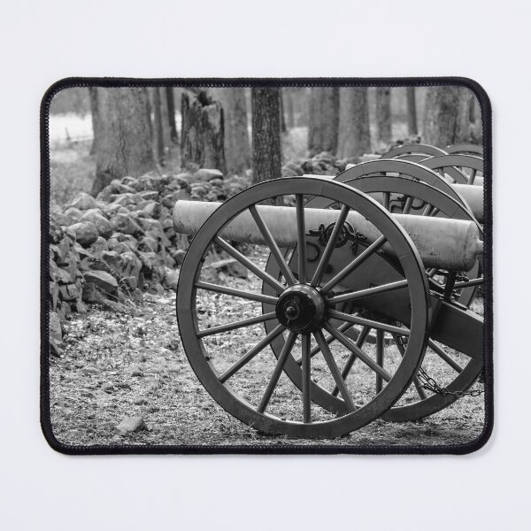 Item preview, Cannons of Seminary Ridge, Gettysburg 2 BW designed and sold by jrtwynam.