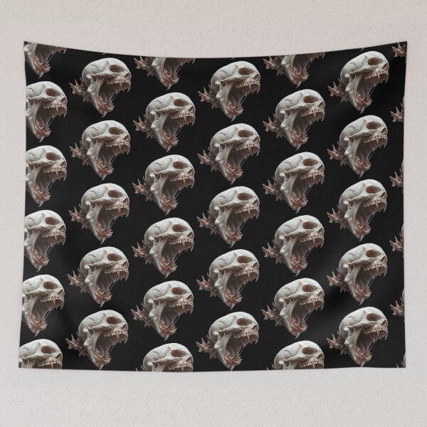 Item preview, Monstrous Skull: Realistic Gothic Horror designed and sold by LaNadaYFundante.