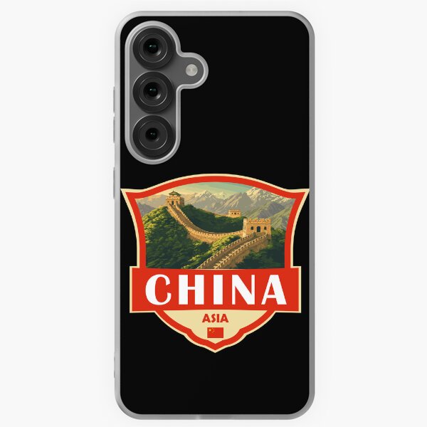 Item preview, China Illustration Retro Badge designed and sold by KrisSidDesigns.