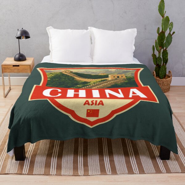 Item preview, China Illustration Retro Badge designed and sold by KrisSidDesigns.