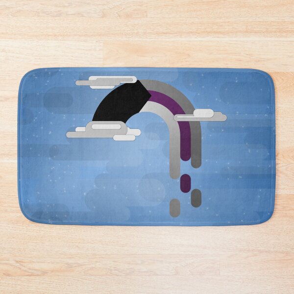 Item preview, Demisexual Pride Flag Minimalist Drip Rainbow Design designed and sold by LiveLoudGraphic.