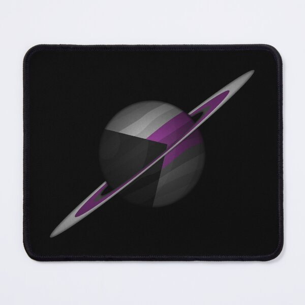 Item preview, Planet and Rings in Demisexual Pride Flag Colors designed and sold by LiveLoudGraphic.