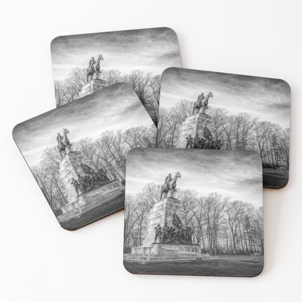Item preview, Virginia Memorial at Gettysburg 1 BW designed and sold by jrtwynam.