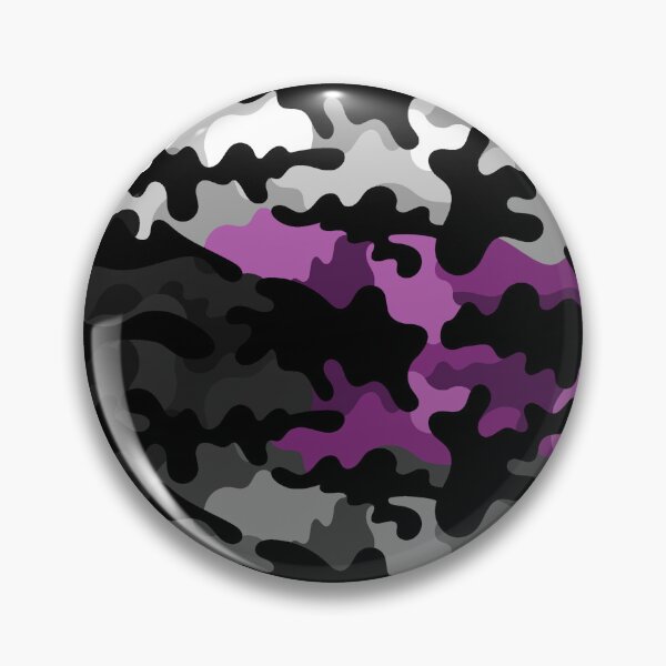 Item preview, Seamless Repeating Camouflage Textured Demisexual Pride Flag Pattern designed and sold by LiveLoudGraphic.