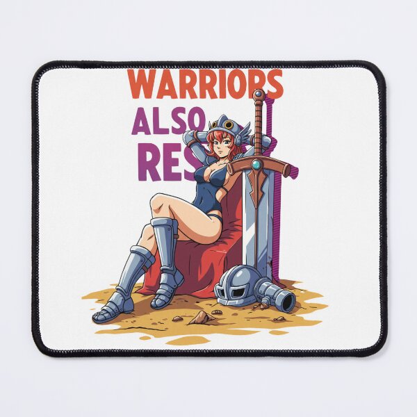 Item preview, Warrior Rest in Glory, warriors also rest. designed and sold by JonelleTshirts.