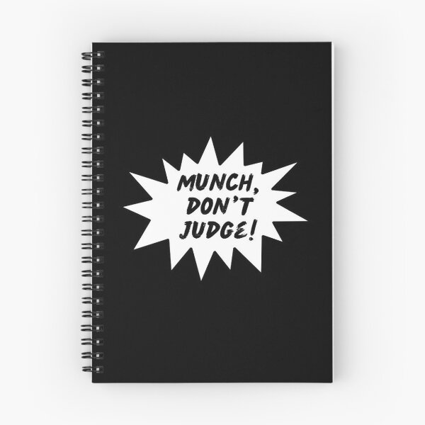 Item preview, Munch, don't judge! designed and sold by MahouBoyStudios.