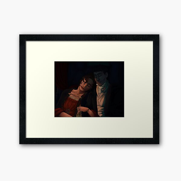 Vista previa del artículo con la obra «Noches de madrugada | Haydée y André El Conde de Montecristo», diseñado y vendido por Lukasadss.