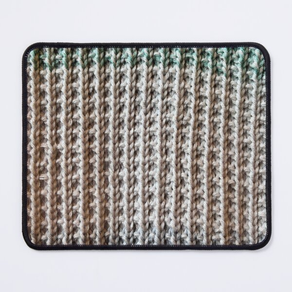Item preview, multi color broken rib scarf  designed and sold by thebentknitter.