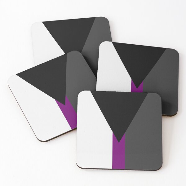 Item preview, Vertical Repeating Demisexual Pride Flag Pattern designed and sold by LiveLoudGraphic.