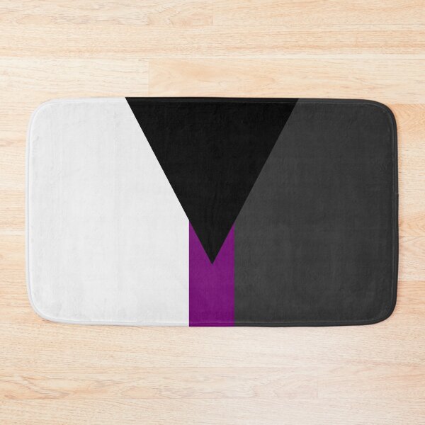 Item preview, Vertical Repeating Demisexual Pride Flag Pattern designed and sold by LiveLoudGraphic.