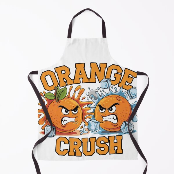 Item preview, Orange Crush - cartoonish oranges with exaggerated expressions designed and sold by SplashPixel.