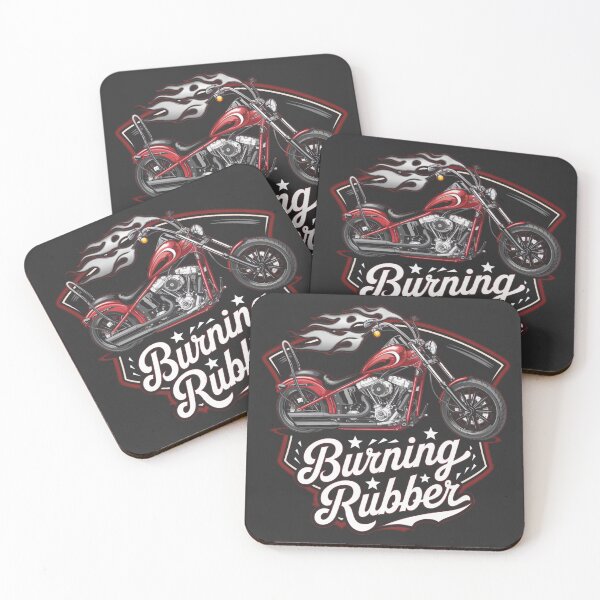 Item preview, Burnt rubber. Passion for motorcycles. designed and sold by FusiTink.