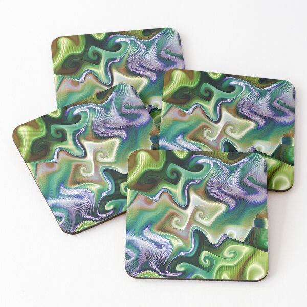 Item preview, Veridian Flow: The Whispering Currents of Psychedelic Swirl designed and sold by bloorose.