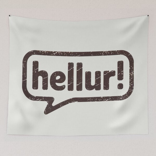 Item preview, Hellur! designed and sold by Anniko Art Studio.