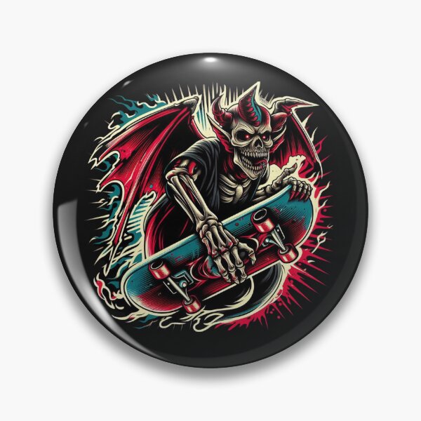 Item preview,  Infernal Skater designed and sold by Metalborne.
