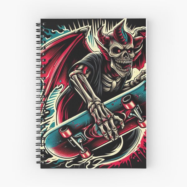 Item preview,  Infernal Skater designed and sold by Metalborne.