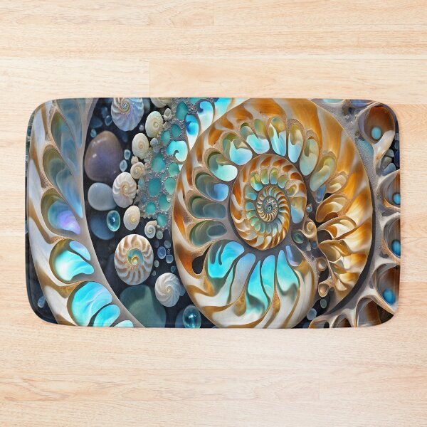 Item preview, Iridescent Nautilus in the shore designed and sold by artedamensagem.