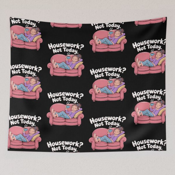 Item preview, April 7th National No Housework Day designed and sold by MartaDreamCraft ⭐⭐⭐⭐⭐.